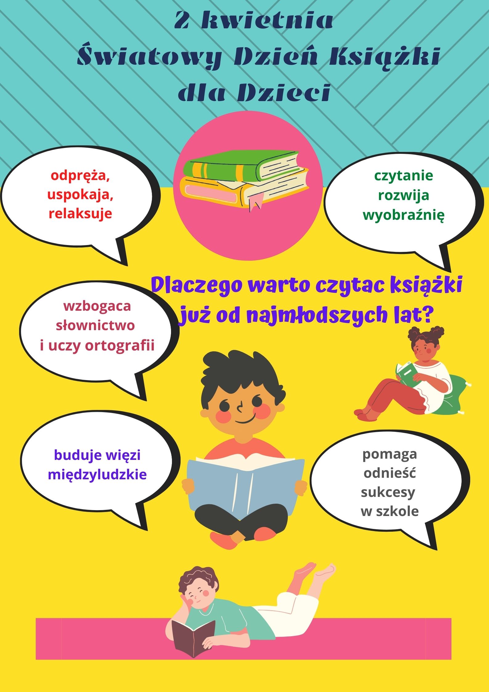 Międzynarodowy Dzień Książki dla Dzieci Gminna Biblioteka Publiczna w