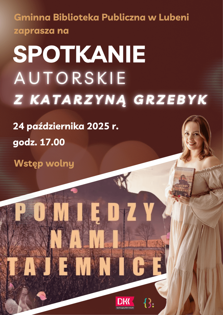 Spotkanie autorskie z Katarzyną Grzebyk