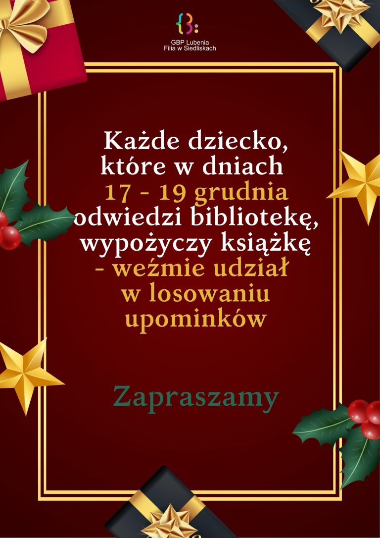 Informacja dla czytelników