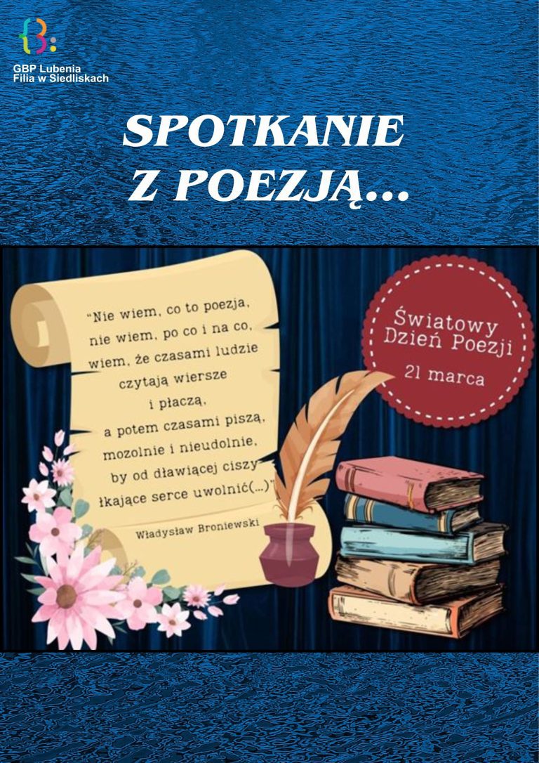 Światowy Dzień Poezji
