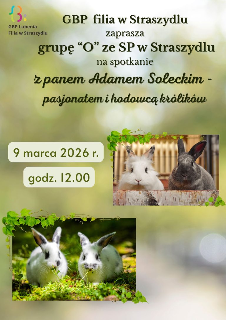 Spotkanie z hodowcą i pasjonatem królików