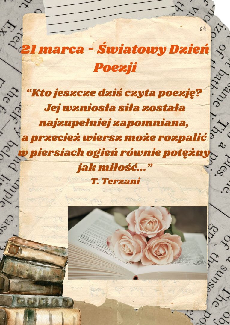 Światowy Dzień Poezji