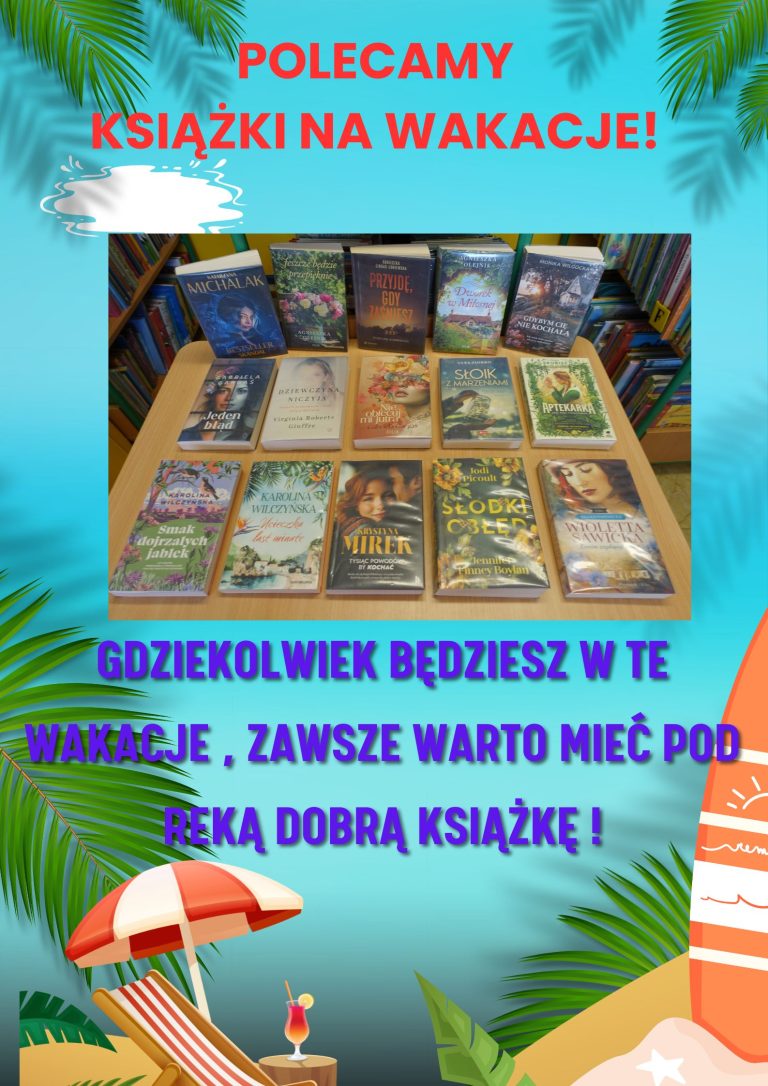 Książki na wakacje!